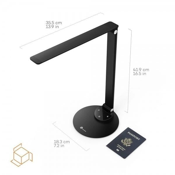 Lampa de Birou LED TaoTronics TT-DL19 - 9W 400 lm 5 Moduri & Niveluri Luminozitate Protectie Ochi Control Touch - 6972103460255