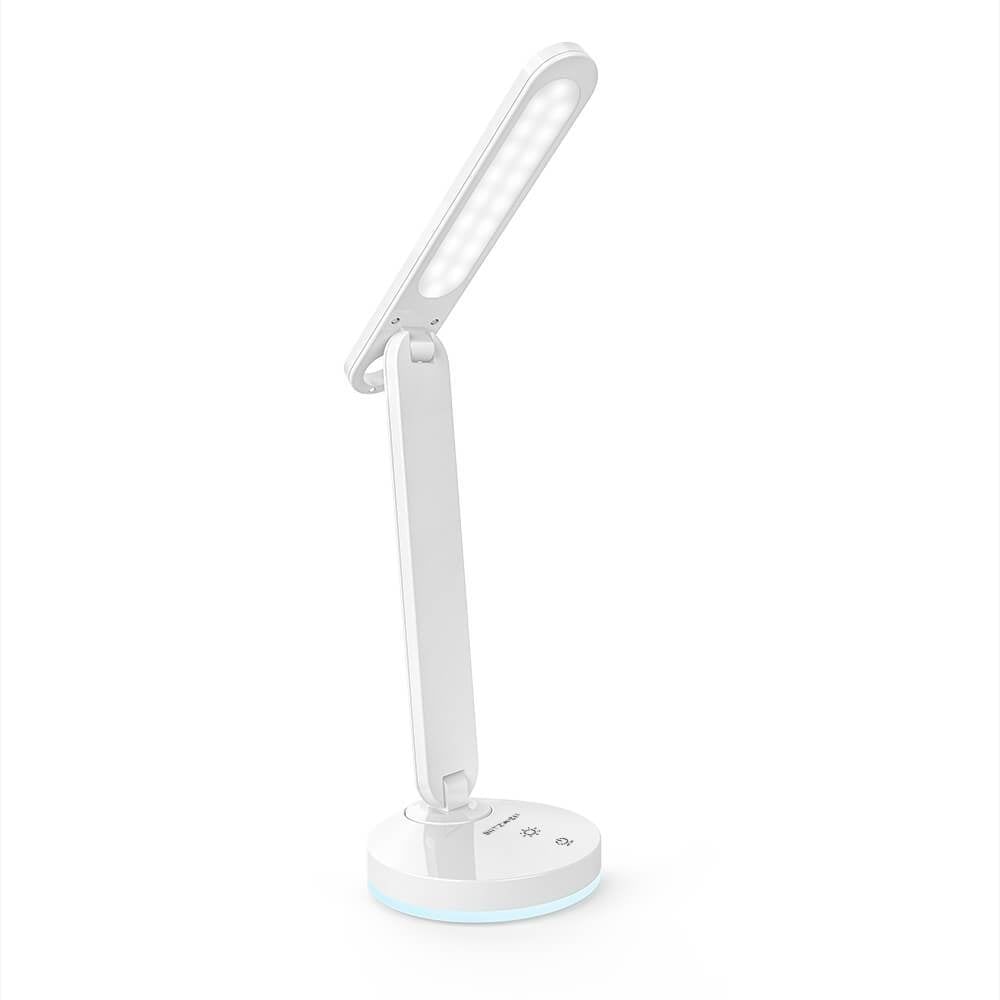 Lampa de birou LED BlitzWolf BW-LT16 - 1200 mAh Lumina Calda & Rece Reglabila Baza RGB Protectie Ochi - 5907489601634 - 1
