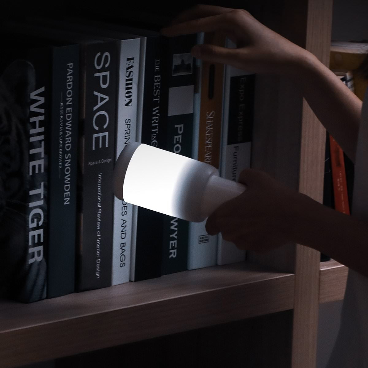 Lampa LED Wireless Baseus Starlit Night - 4 Moduri Luminozitate 500 mAh - CRYJD01-A02 - 6953156225794 - 13