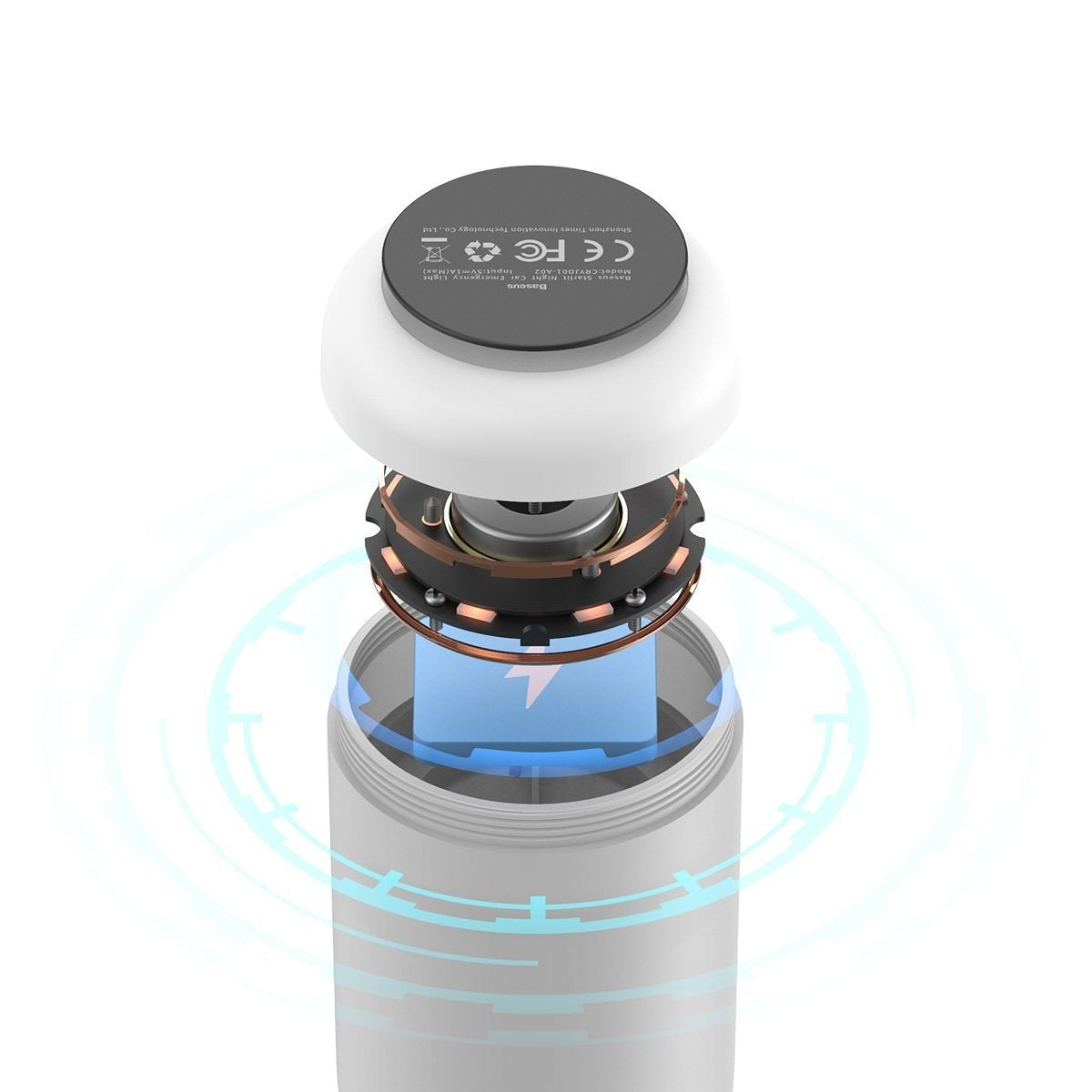 Lampa LED Wireless Baseus Starlit Night - 4 Moduri Luminozitate 500 mAh - CRYJD01-A02 - 6953156225794 - 10