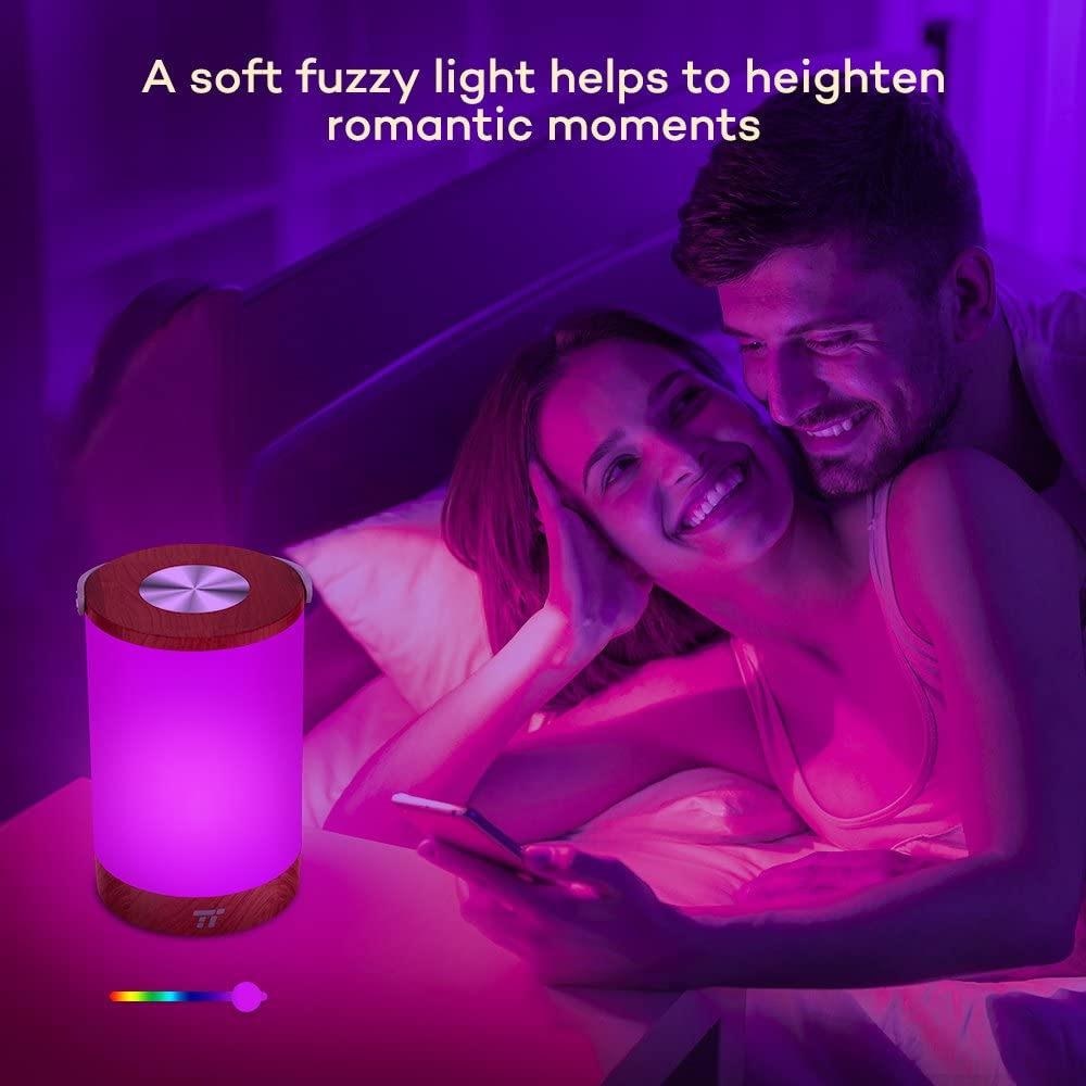 Lampa LED Wireless TaoTronics TT-DL033 - 6W 300 lm 4000 mAh Multicolora Reglabila Control Touch - 6970651386294 - 5