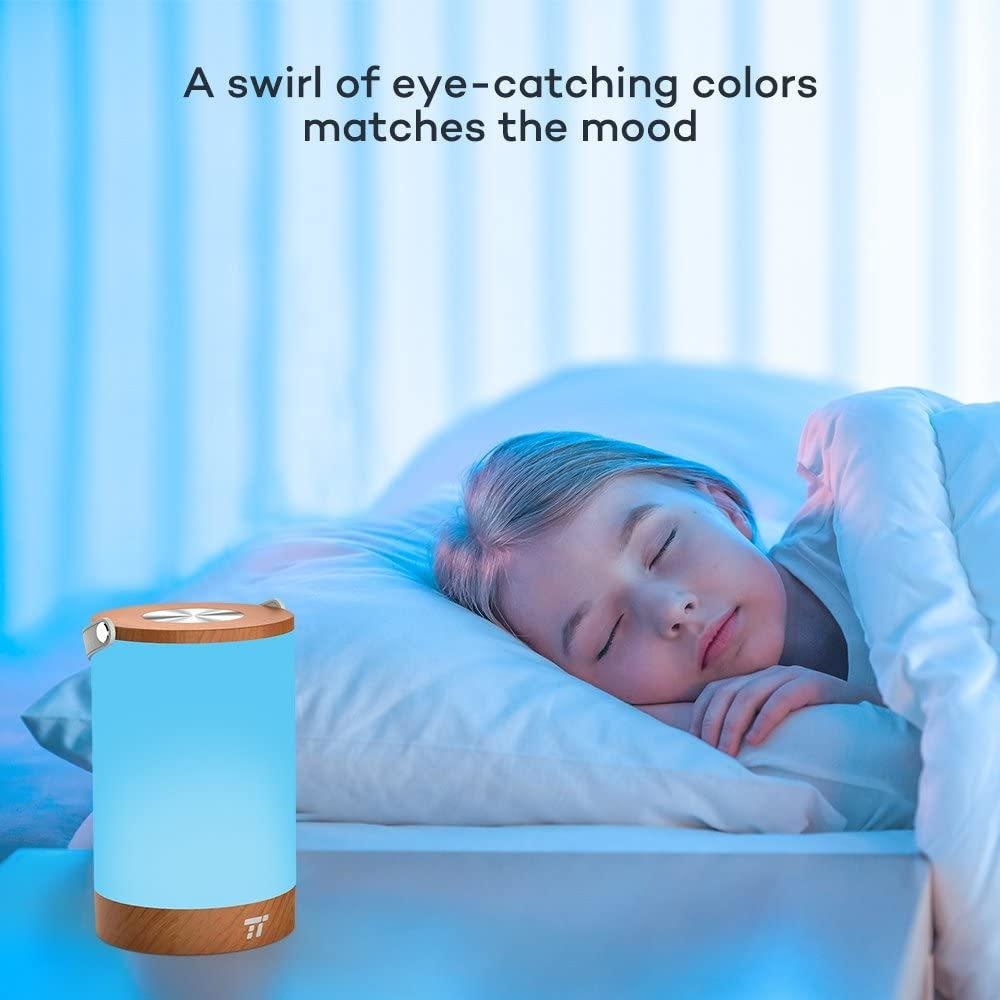 Lampa LED Wireless TaoTronics TT-DL033 - 6W 300 lm 4000 mAh Multicolora Reglabila Control Touch - 6970651386294 - 8