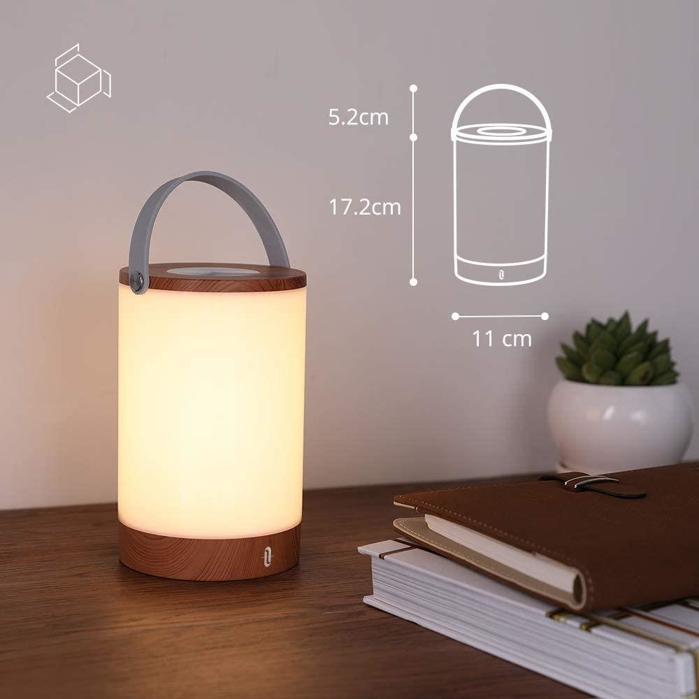 Lampa LED Wireless TaoTronics TT-DL033 - 6W 300 lm 4000 mAh Multicolora Reglabila Control Touch - 6970651386294 - 7