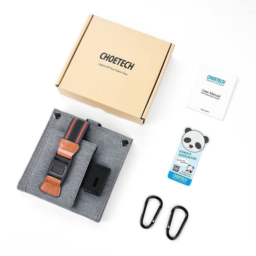 Panou Solar Portabil Choetech - 14 W Port USB Pliabil Impermeabil - SC004 - 6971824970456 - 10