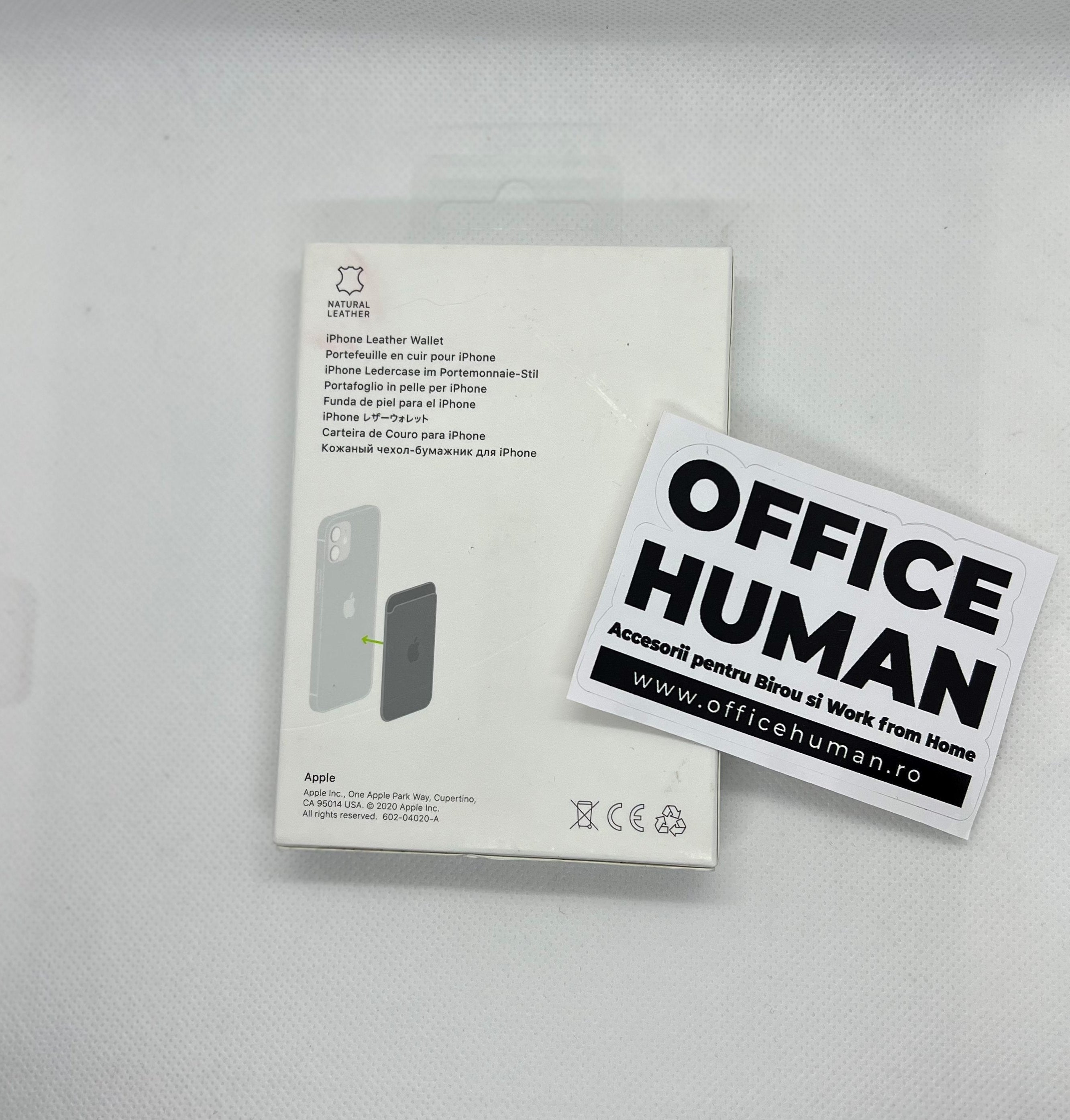 Portofel Original Piele Apple Wallet MHLP3ZM/A iPhone MagSafe - California Poppy Resigilat - MHLP3ZM/A-R - 194252169704 - 8