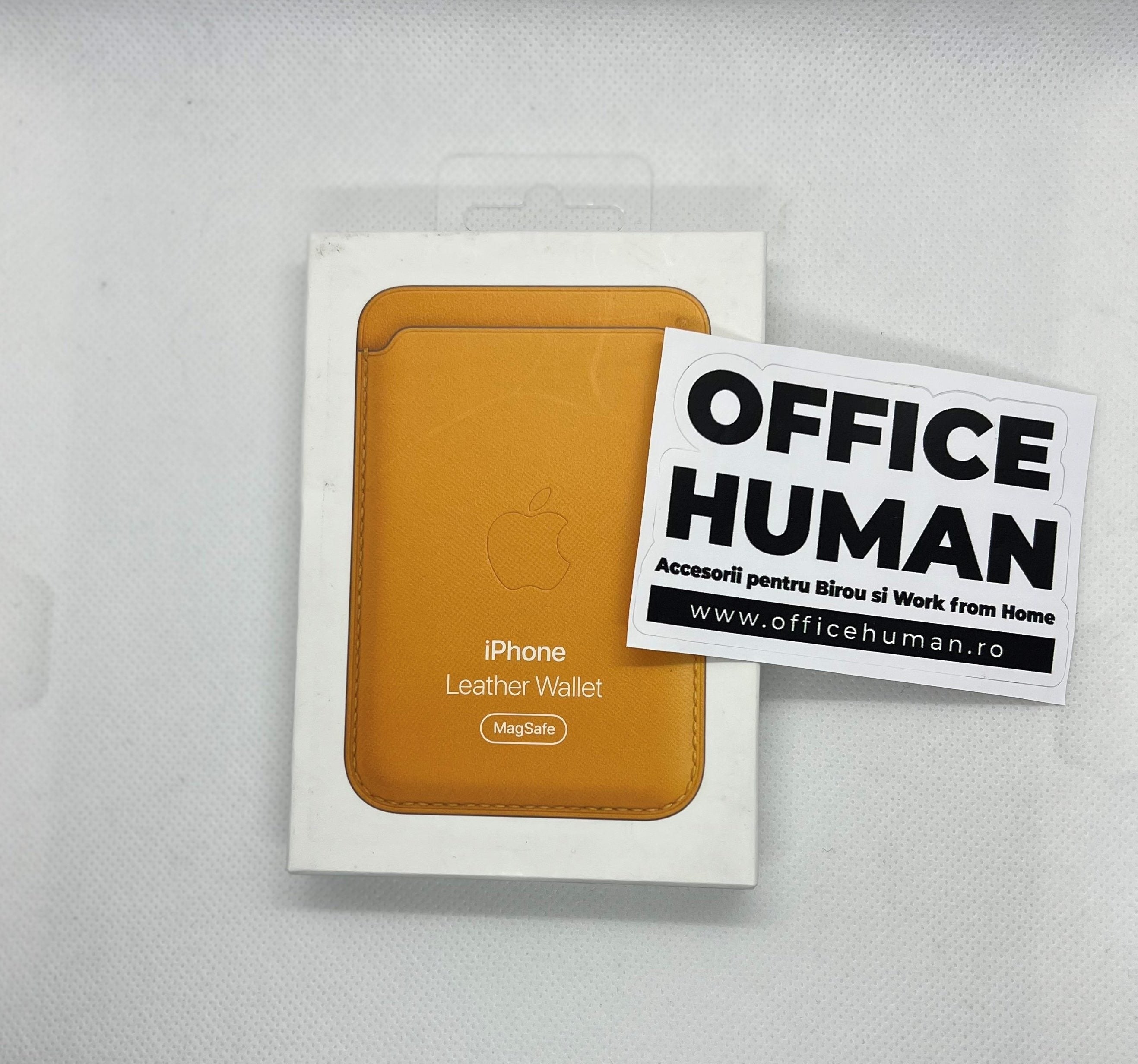 Portofel Original Piele Apple Wallet MHLP3ZM/A iPhone MagSafe - California Poppy Resigilat - MHLP3ZM/A-R - 194252169704 - 7