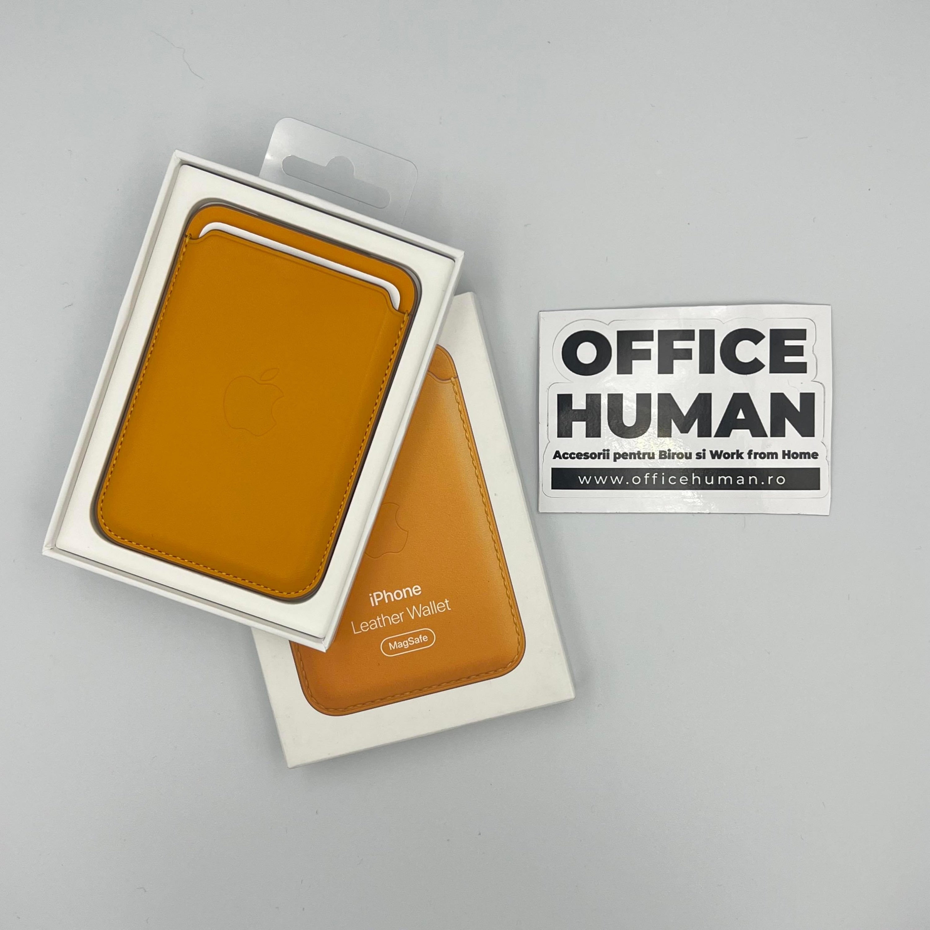 Portofel Original Piele Apple Wallet MHLP3ZM/A iPhone MagSafe - California Poppy Resigilat - MHLP3ZM/A-R - 194252169704 - 6
