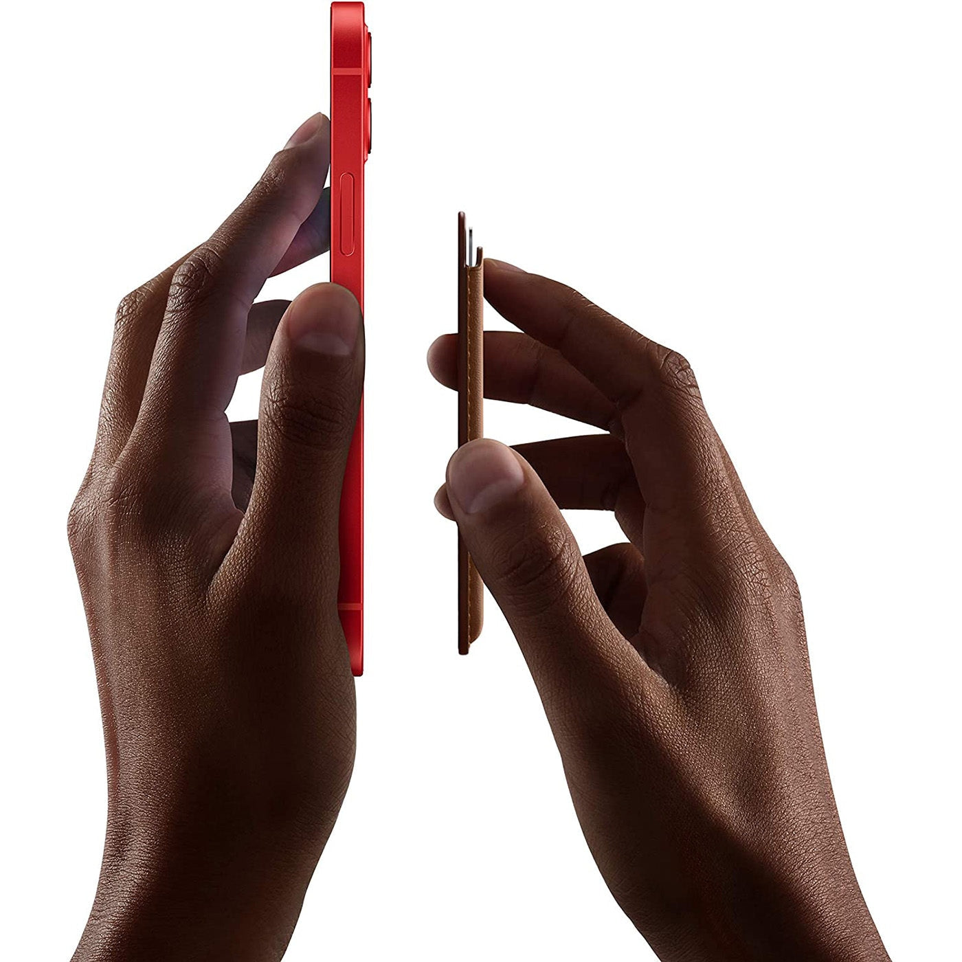 Portofel Original Piele Apple Wallet MHLP3ZM/A iPhone MagSafe - California Poppy Resigilat - MHLP3ZM/A-R - 194252169704 - 5