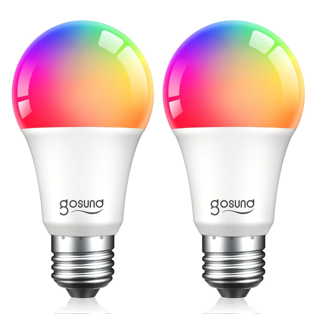 Set 2 x Bec Smart Gosund NiteBird WB4 E27 RGB - 8W 800lm 2700-6500K Reglabil APP Alexa Google Assistant Timer - WB4-2pack - 5907489608091