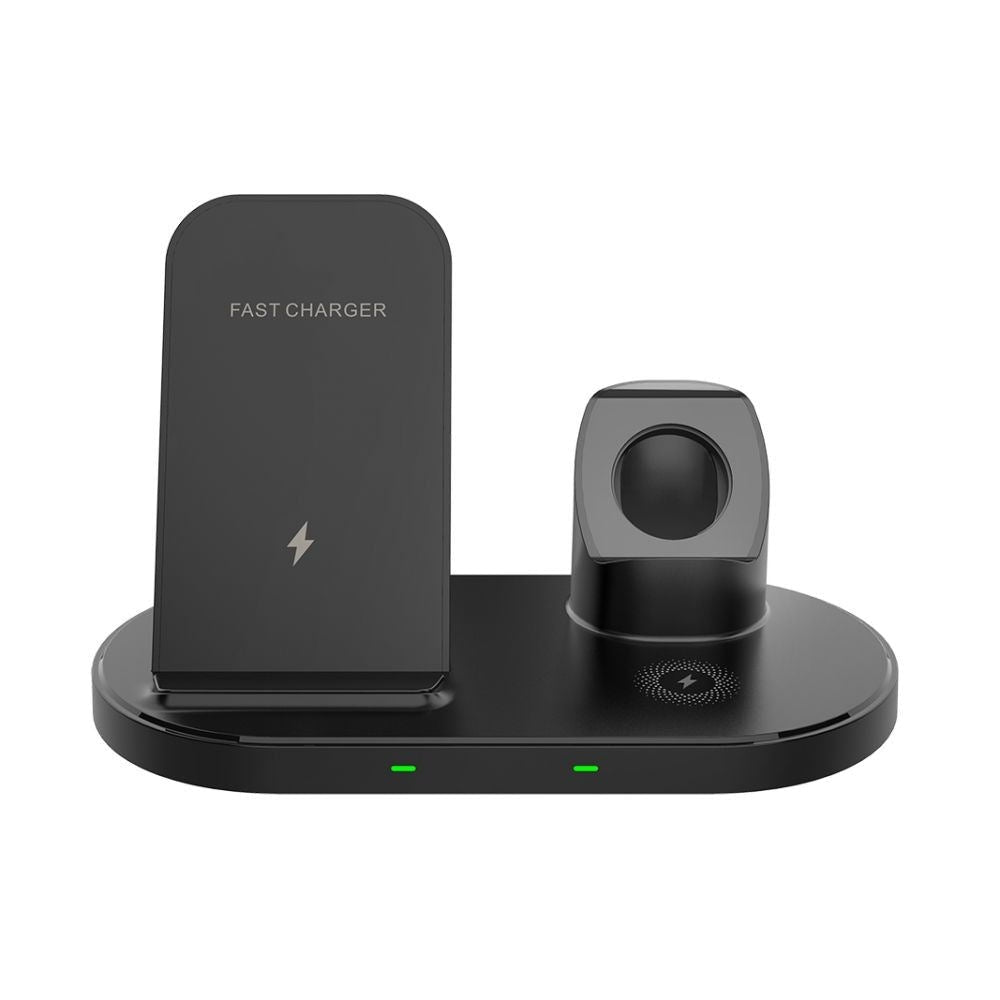Statie Incarcare Wireless Tech-Protect W55 3-in-1 - 15W Smartphone-uri Apple Watch AirPods & TWS - 6216990211935 - 4