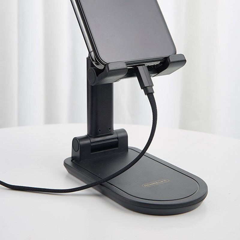 Suport de Birou Ajustabil Remax RL-CH13 - Smartphone & Tableta - Black - 6972174664804 - 3