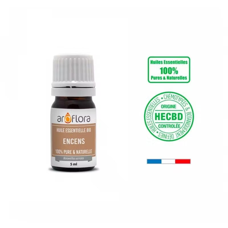 Ulei Esential AroFlora Frankincense Tamaie 5ml - 100% Pur Natural Organic - 4299 - 3700471004299 - 3