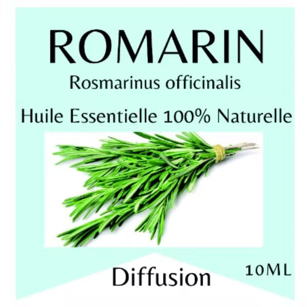 Ulei Esential Rozmarin 10ml - 100% Pur Natural Organic - HE_ROM - 3700643502851 - 2